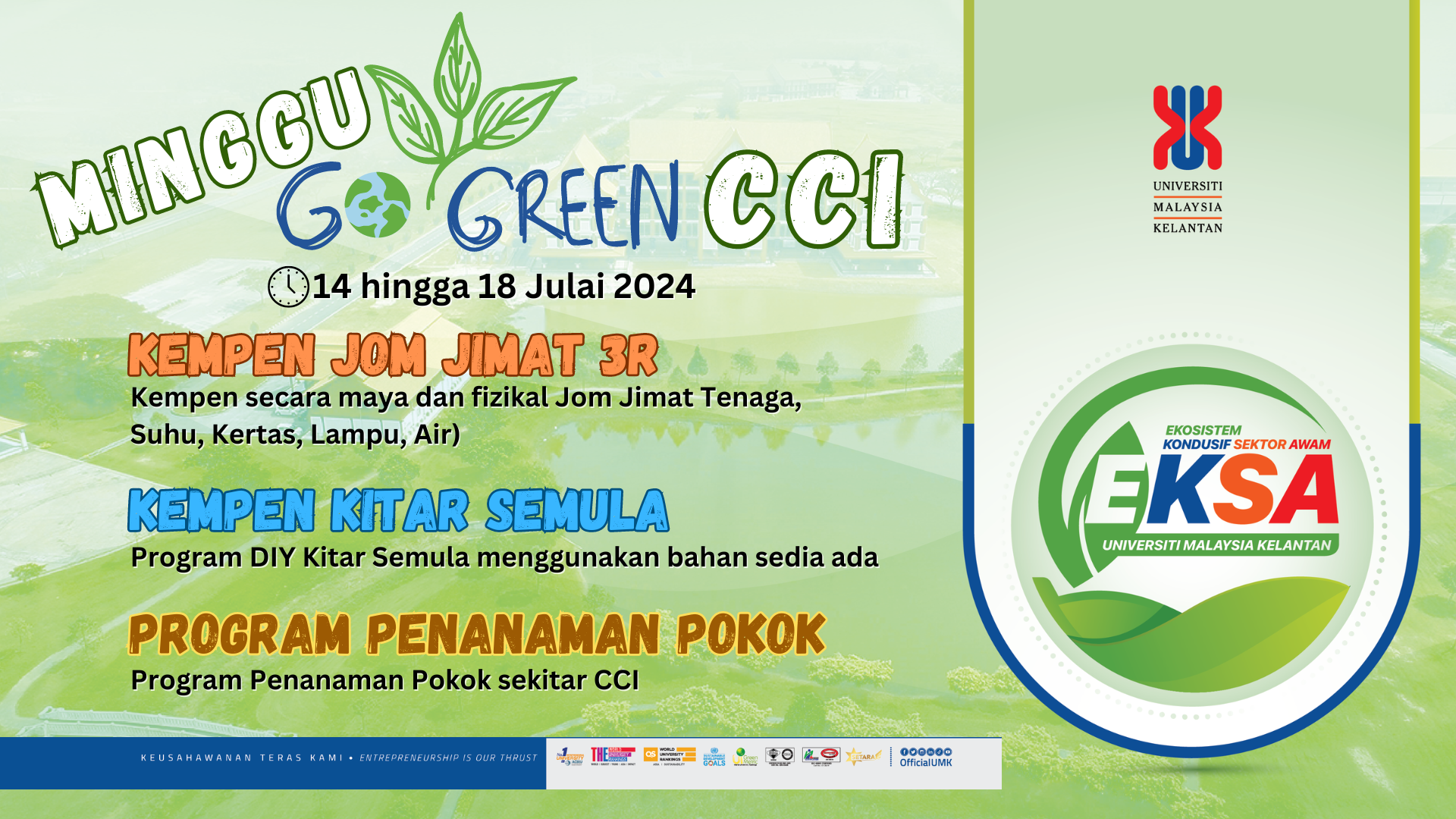 Minggu Go Green CCI